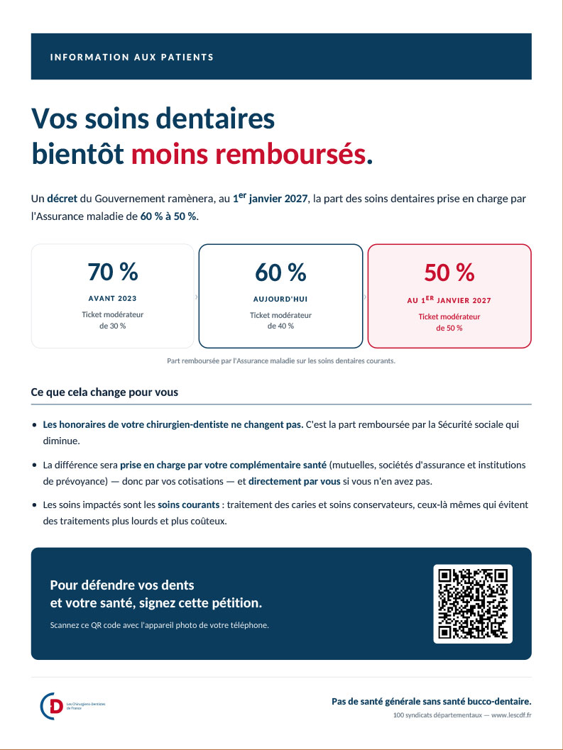 affiche patients cdf ticket moderateur